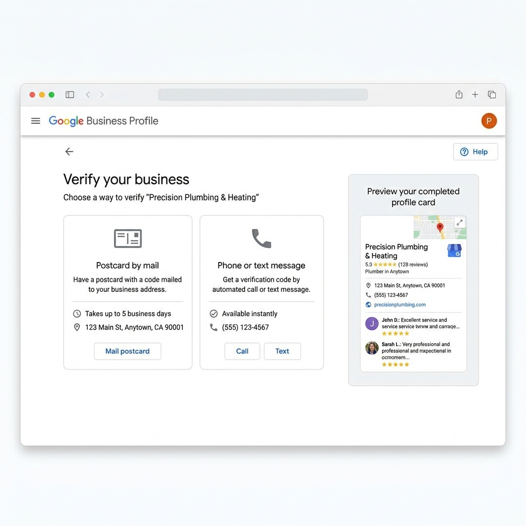 Verify Business and Add Job Photos