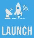 Rocket launch icon